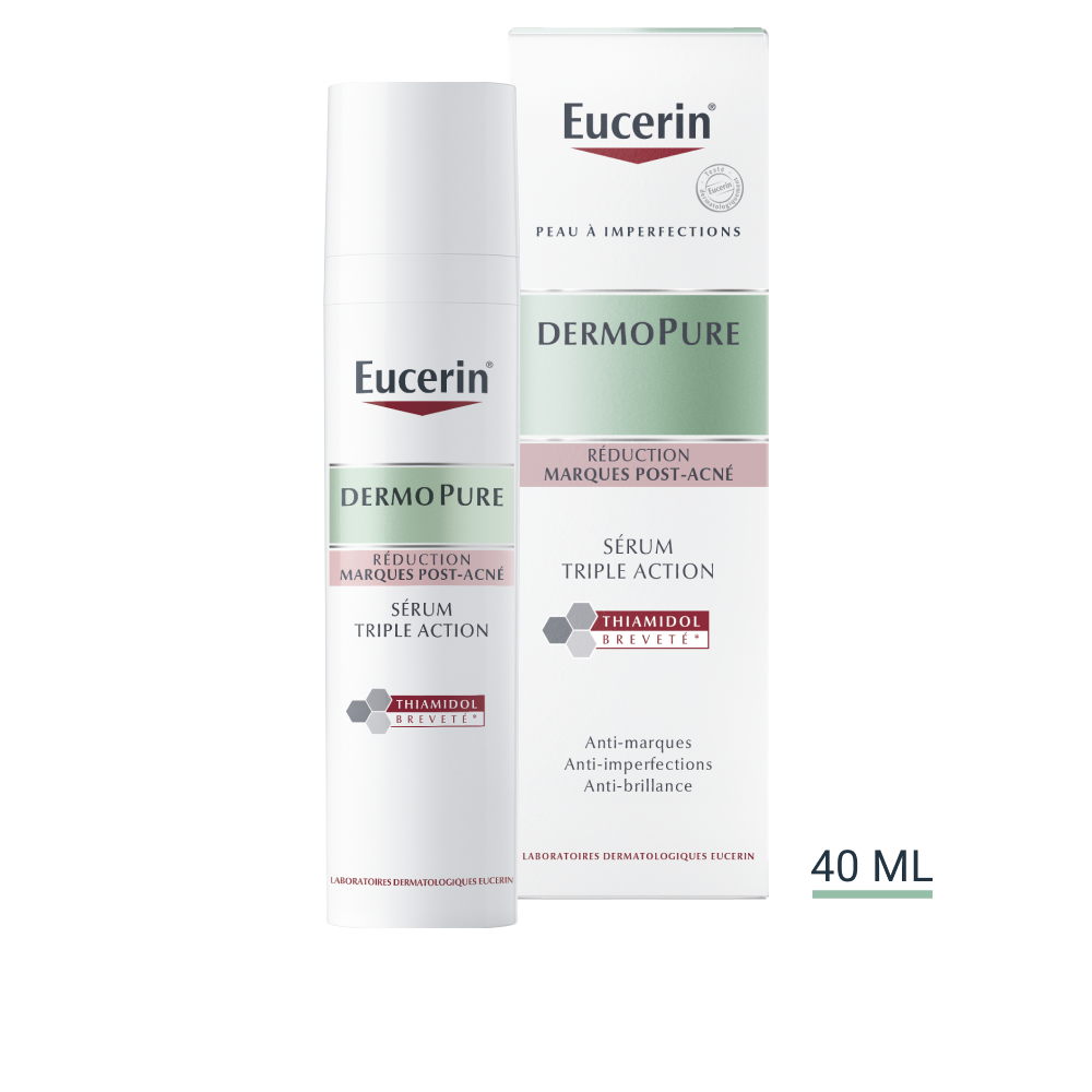 Eucerin Dermopure Sérum Triple Action Marques Post-Acné - Pazzox