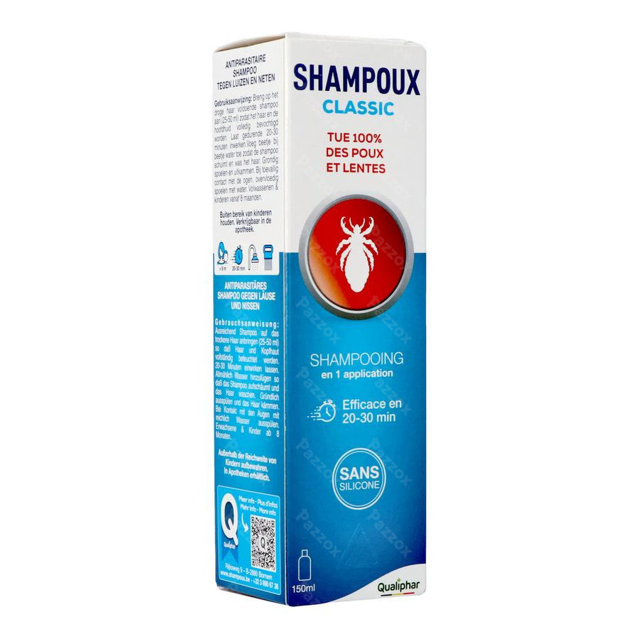 Shampoux Classic Shampooing Anti-Poux 150ml