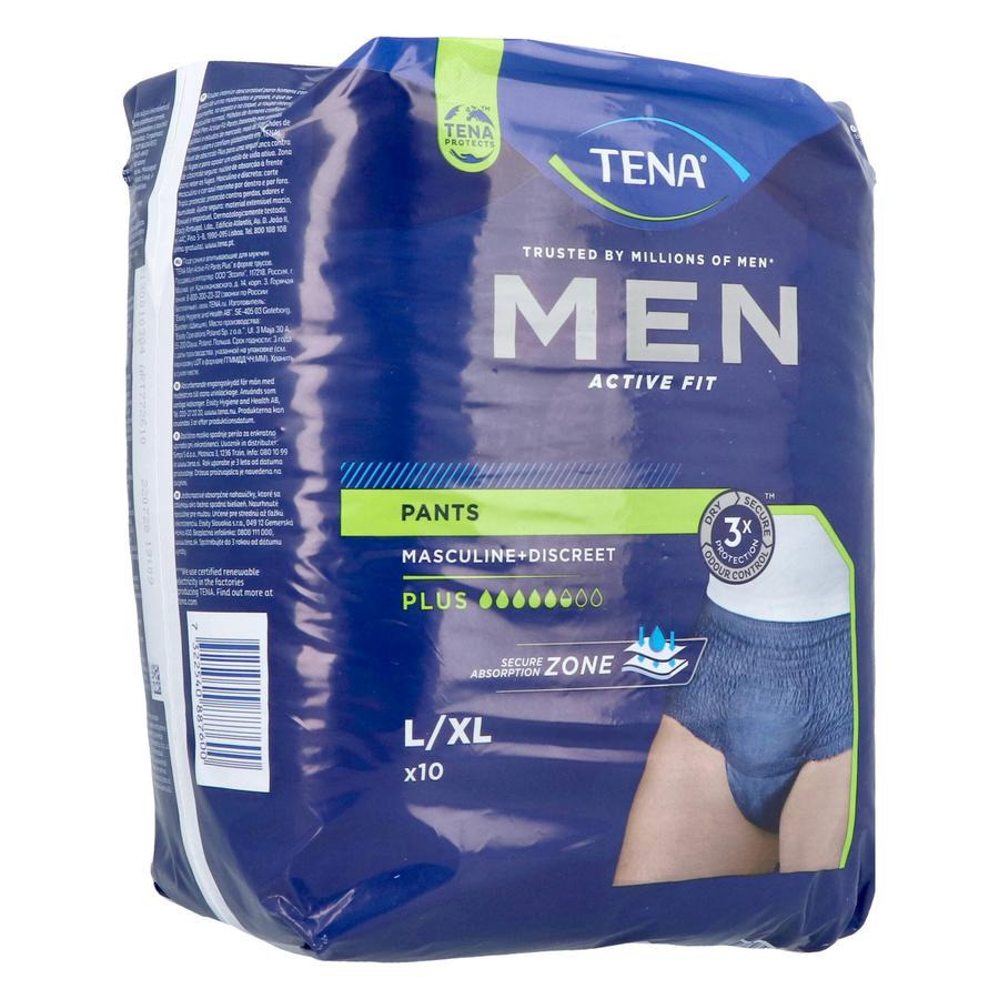 Achat TENA Men Active Fit Pants normal L/XL 10 pce en ligne